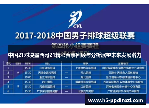 中国21对决墨西哥21精彩赛事回顾与分析展望未来发展潜力